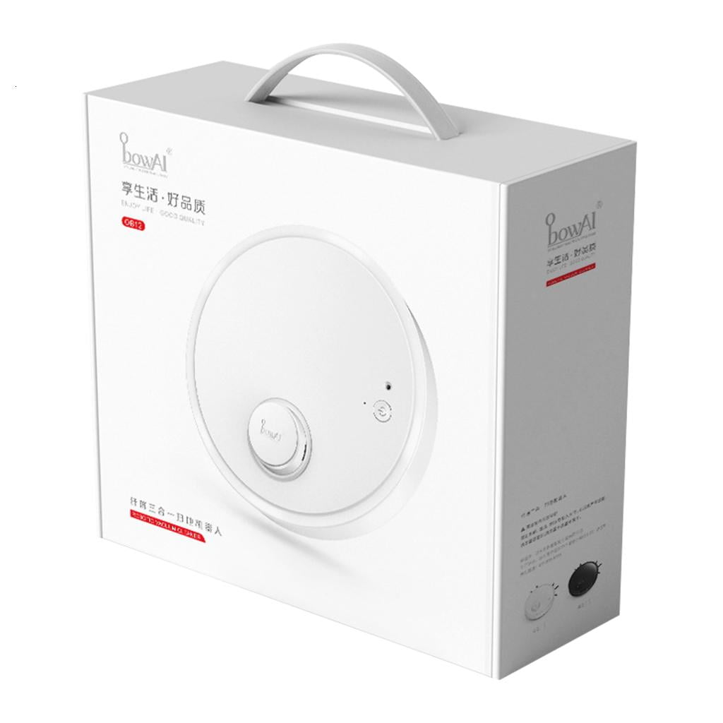 Rechargeable Robot Vacuum Cleaner Wet/Dry Use 70 min Runtime Quiet Super-Thin