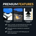thumbnail image 6 of Hathaway Fairmont Portable, Folding 6 ft. Pool Table, Blue Felt, 43.25 in. W, 6 of 8