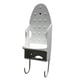 thumbnail image 1 of Percha de pared para tabla de planchar con ganchos para guardar la plancha y la tabla de planchar. blanco, 1 of 9