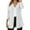 White, variant on Fiaer Womens Cardigan Sweaters Long Sleeve Trendy Loose Casual Open Front Solid Color Comfort Breathable Tops White XL