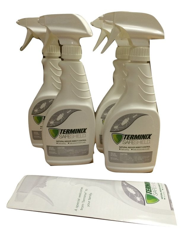 Set of 4 TERMINIX SafeShield Natural Indoor Insect Control 16 oz