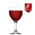 thumbnail image 2 of Red Wine Glasses Set of 6, Stemmed Non-Leaded Wineware, 7.2 oz Unbreakable Glassware, 2 of 8