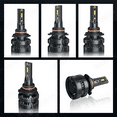 thumbnail image 2 of For Dodge Avenger 2013 2014 LED Headlight 9005 9006 High Low+H11 Fog Light Bulbs, 2 of 22