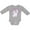 AC-Heather Grey, variant on Inktastic I'm Purrdy Cute White Kitty Cat Boys or Girls Long Sleeve Baby Bodysuit