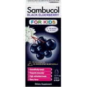 Black Elderberry Syrup for Kids 7.8 oz (Pack of 2)