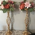 thumbnail image 6 of 2 Pcs Wedding Centerpieces for Reception Tables, Twist Candleholders Stands Ornaments, Metal Centerpieces Flower Vase for Wedding Party Dinner Event Hotel Home Decor, 6 of 6