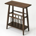 thumbnail image 2 of Home Square Magazine Rack End Table in Dark Brown - Set of 2, 2 of 3