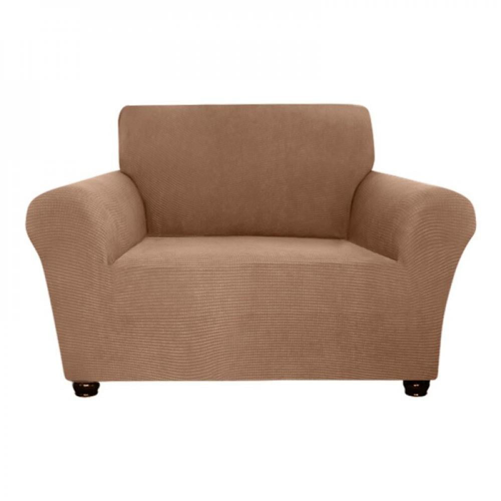 Details about   Soft Milk Silk Tub Chair Armchair Slipcover Single Sofa Cover Furniture Protect 
