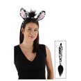 thumbnail image 1 of Kit de accesorios de disfraz para fugarse y cebra, conjunto de orejas y cola de animal, 1 of 1