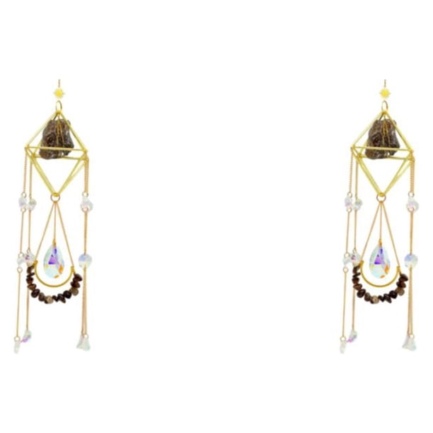 Colgante Suncatcher de cristal iris Naiovety Gota Prismas Carillón de viento Tipo 1