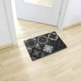thumbnail image 5 of Elegant Coconut Door Mat with Cement Tile Design – 24x16 Inches in Sophisticated Gray Hue – Instantly Elevate Your Home's Curb Appeal, 5 of 9
