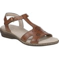 thumbnail image 1 of Women's SOUL Naturalizer Brio T-Strap Sandal Saddle Leather 9 M, 1 of 6