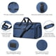 thumbnail image 5 of Bolsa porta trajes convertible Bukere para viaje, azul, 55L, 5 of 8