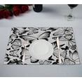 thumbnail image 1 of EREHome beautiful butterflies Placemat Table Mat Cup Mat 12x18 inch,Set of 2, 1 of 2
