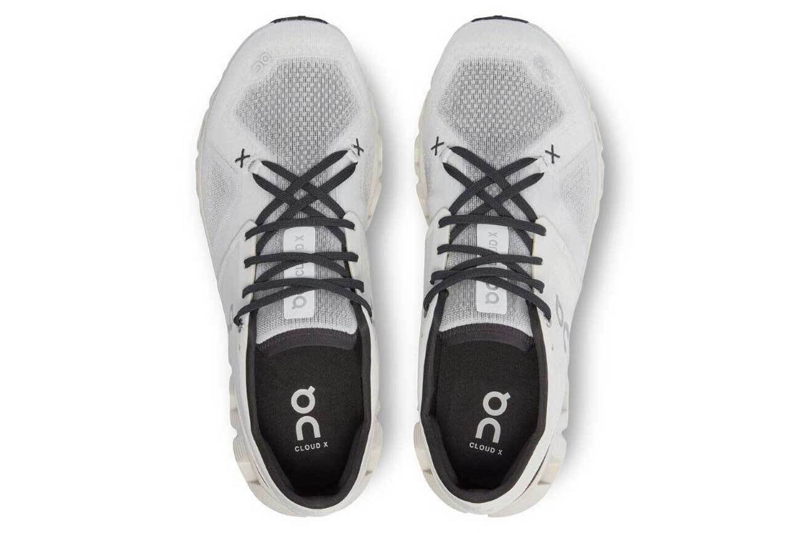 ON Men's Cloud X 3 Black Sneakers, Lightweight, Comfortable, Ivory
