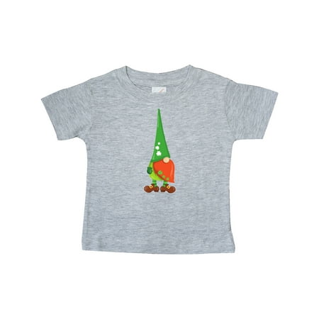 

Inktastic Saint Patrick s Day Gnome Gnome With Green Hat Gift Baby Boy or Baby Girl T-Shirt