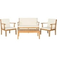 thumbnail image 2 of Safavieh Fresno 4-Piece Outdoor Living Set, Multiple Colors, 2 of 7