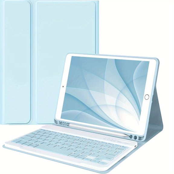 Detachable Magnetic Keyboard, Compatible with iPad Air 11 (M2)2024, iPad Pro 11 Inch, Air 4/5 10.9", 10th 2022 (10.9"), And iPad 10.2" - US Keyboard Layout.