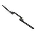 thumbnail image 2 of Manillar de motocicleta de 22 mm, universal, ajustable, para coche deportivo, tranvía, ATV, scooter, todoterreno, color negro, 2 of 14