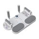 thumbnail image 3 of Tabla de flexiones, tabla de entrenamiento, equipo de fitness multifunción portátil para el hogar con bandas de resistencia, color blanco, 3 of 10