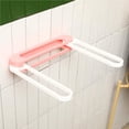 thumbnail image 4 of Toystoory Estante para zapatillas de baño plegable múltiple, impermeable, para baño, pared de baño, escurridor, estante plegable para zapatos, Almacenamiento y organización del hogar Rosado Toystoory HA000433-01B, 4 of 6