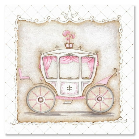 Oopsy Daisy Murals - Oopsy Daisy - Canvas Wall Art Little Princess Carriage Iii 14x14 By Kris Langenberg