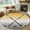 Yellow, variant on Ice Hockey Large Round Rug 8 FT, Non Slip Living Room Area Carpet, Farmhouse Rustic Ball Sport Game Wooden Grain Washable Soft Circle Rug Non-Shedding Floor Carpet for Bedroom Office Dining Room