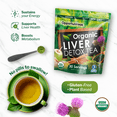 thumbnail image 5 of Opportuniteas - Organic Liver Detox & Cleanse Tea Powder, Matcha Green Tea, 30 Servings, 5 of 9