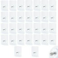 thumbnail image 1 of yeacher Crochets Adhésifs en Acrylique Robustes - 30 Pcs, Version Épaissie 6x6 pour Décoration Murale, Clés, Photos et Plus, Sans Élimination de Résidus, Usage Multi-Surfaces, 1 of 6