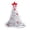 White, variant on JZROCKER Sequined Christmas Tree Hat Stage Props Hat Santa Caps Costume Headwear