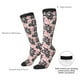thumbnail image 4 of Fotbe Black Snake Calcetas Divertidas Estampadas para Hombre y Mujer, Calcetas de Algodón hasta la Rodilla para Caminar, Correr, Enfermería y Embarazo, 4 of 6