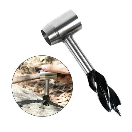 

Collectibles Manual Wood drill bit Multi- Tools Tools Hand drill bit for Survival Emergency Tool Camping