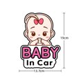 thumbnail image 5 of JM 2 pares de pegatinas para letreros de bebé en el coche, pegatina para coche de bebé, pegatina extraíble para tablero de anuncios de seguridad, bonita pegatina para ventana de coche para bebé JM, 5 of 5