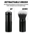 thumbnail image 4 of Miangastore 2pcs Retractable Makeup Powder Brush Blush Brush Portable Cosmetics Tools, 4 of 9