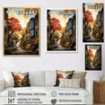 thumbnail image 4 of Designart "Revival of the Harlem Renaissance III" Cityscapes Wall Art Print, 4 of 5
