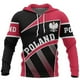 thumbnail image 4 of Sudadera con capucha holgada y cómoda con estampado 3D de la bandera polaca de estilo retro de estilo Harajuku para hombre y mujer, ideal para deportes al aire libre y ocio diario, 4 of 4