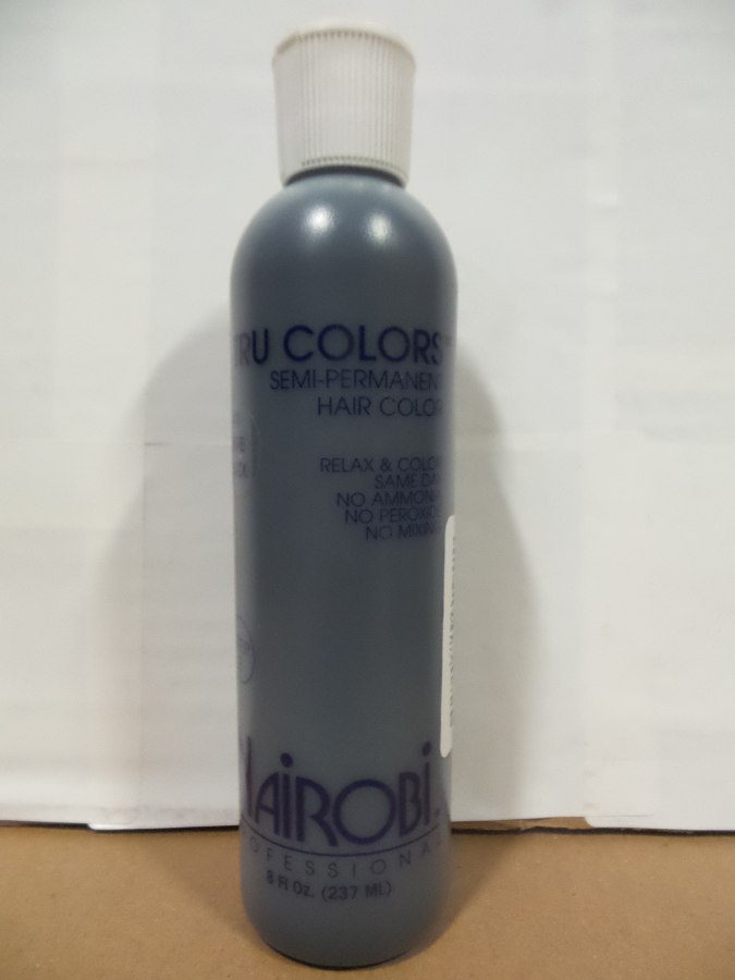 Nairobi Tru Colors Semi Permanent Hair Color No.1 Pure Black Hair Color