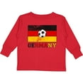 thumbnail image 3 of Inktastic German Soccer Boys or Girls Long Sleeve Toddler T-Shirt, 3 of 5