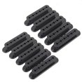 thumbnail image 2 of Pastillas de Plástico para Guitarra, Bobinas, 48 ​​mm, Espaciado de Polos, Accesorios para Guitarra, Juego de 10, Negro SM SunniMix Guitarra de recogida de bolillos, 2 of 6