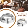 thumbnail image 3 of Anillo de embudo de dosificación anticaída de aluminio para herramienta de café en polvo para tazón de elaboración JShteea Libre de BPA, 3 of 7