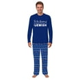 thumbnail image 3 of Jewish Hanukkah Pajamas For The Family, Family Matching Hanukkah Pajamas Blue, Standard To Plus Size, 3 of 7