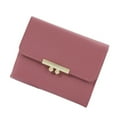 thumbnail image 5 of Tnobhg Women Wallet Luxury Faux Leather Solid Color Tri-fold Multi-slots Card Holder Short Slim Coin Purse Money Case Bag Girls Gift, 5 of 8