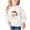 White, variant on ZACPNCV Toddler Girl Boy Sweatshirt Long Sleeve Winter Christmas Letter Print Sweatshirt Winter Clothes Xmas Gifts Black 4-5 Years