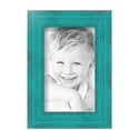 thumbnail image 2 of ArtToFrames 5" x 8" Turquoise Picture Frame, 5x8 inch Blue Wood Poster Frame (WOM-4588), 3 Pack, 2 of 7