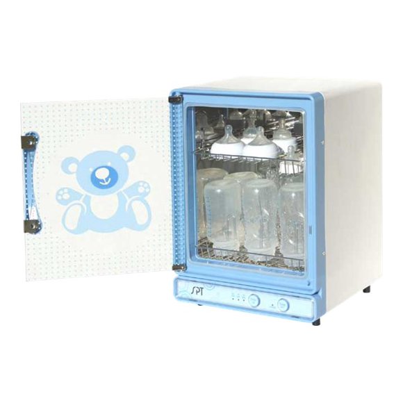 SPT SB-818B - Baby bottle sterilizer - 100 W - blue
