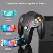 Luxmo 2.4 GHz Wireless Controller for N64 Console , Switch, PC, MacOS, Retropie, Raspberry Pi and Other USB Devices