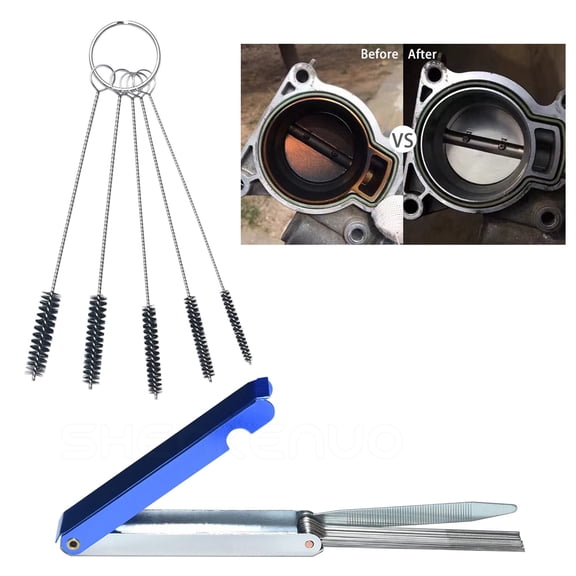 QUAYUB Parts Accessories Motorcycle Carburetor Carbon Dirt Jet Remove Cleanup Kit Tool