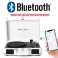 thumbnail image 2 of Tocadiscos TANLANIN Vintage Suitcase, reproductor Bluetooth de 3 velocidades, 2 of 9