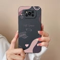 thumbnail image 3 of Funda de teléfono para Poco X3 Pro GT, carcasa trasera de protección de cámara de silicona líquida con corazón de amor para Xiaomi Poco X 3 Pro X3 NFC X3GT, 3 of 5