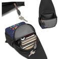 thumbnail image 6 of Disketp Sling Backpack,Multipurpose Crossbody Shoulder Bag Travel Hiking Daypack-Dinosau Space Explorer, 6 of 6
